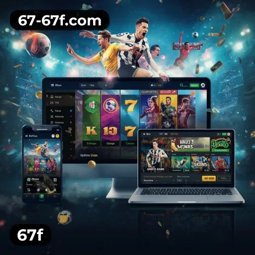 Aplicativo móvel 67f para iOS e Android